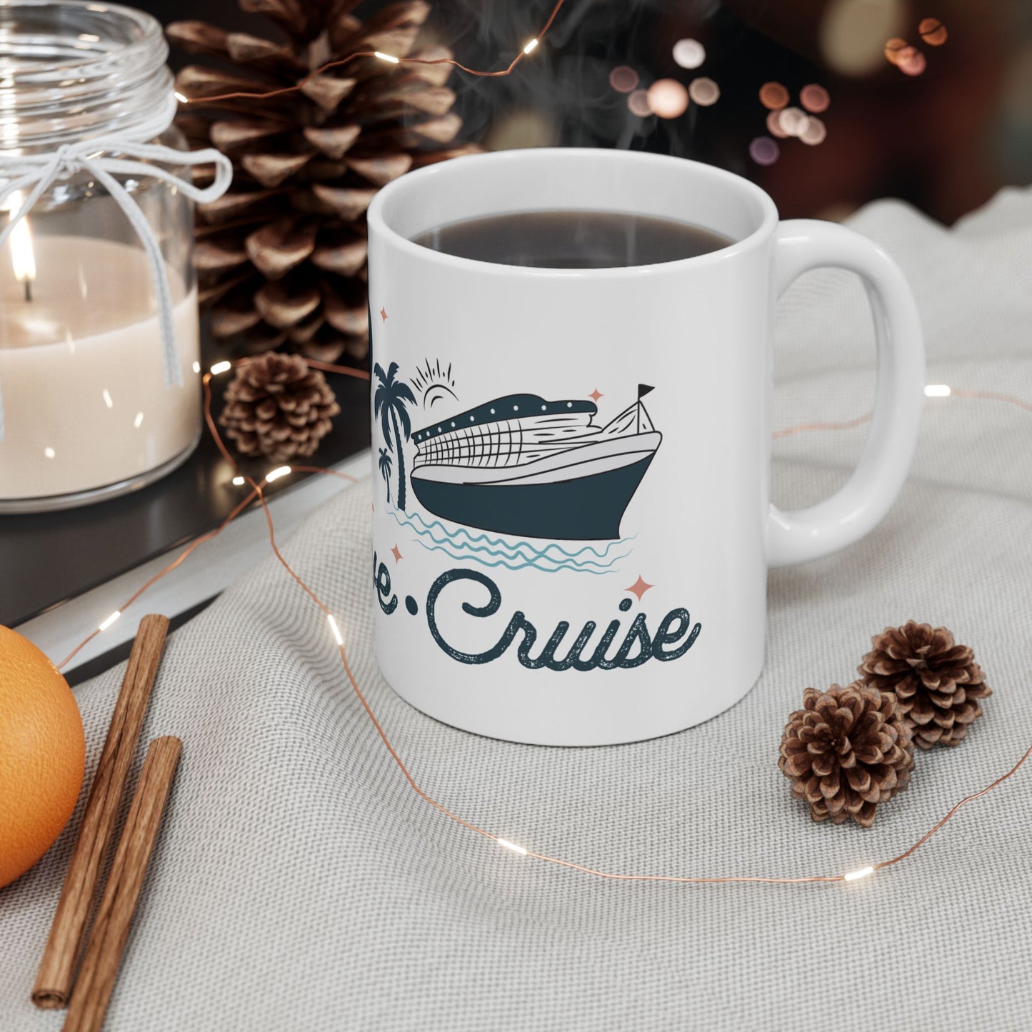 Peace Love Cruise Mug