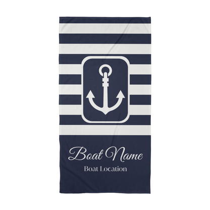 Personalized Boat Towel